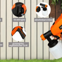 Pulverizator de vopsea de 500 W