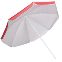 Umbrelă de soare Crete Red 200cm, protecție UV 50+, funcție de înclinare