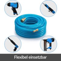 Furtun de aer comprimat de 10 m cu cuplaj/ștecher rapid