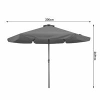 de_107007d_1.jpg Umbrelă solară LED Athens antracit Ø330cm protecție UV 80+