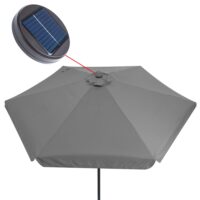 de_107007d_5.jpg Umbrelă solară LED Athens antracit Ø330cm protecție UV 80+