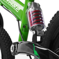 Bicicletă de echilibru pentru copii, verde închis
