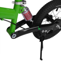 Bicicletă de echilibru pentru copii, verde închis