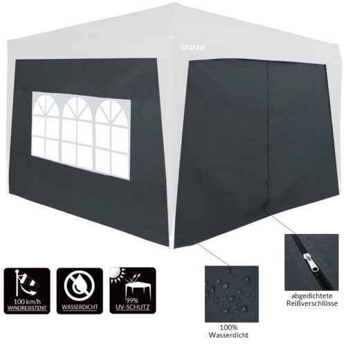 de_107097d_4.jpg Panouri laterale pentru pavilion pliabil, set de 2, antracit, 3x2m