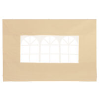 Panouri laterale pentru pavilion pliabil, set de 2, bej, 3x2m