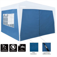Panouri laterale pentru pavilion pliabil, set de 2, albastru, 3x2m