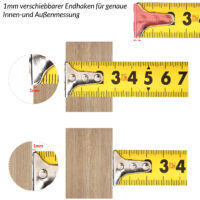 Ruletă de măsurare 10m x 25mm