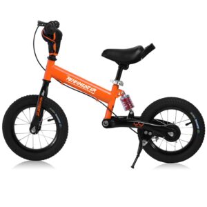 Bicicletă de echilibru pentru copii, portocalie