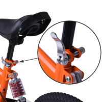 Bicicletă de echilibru pentru copii, portocalie