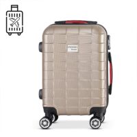 Valiză rigidă Exopack, Champagne M, ABS, 40L