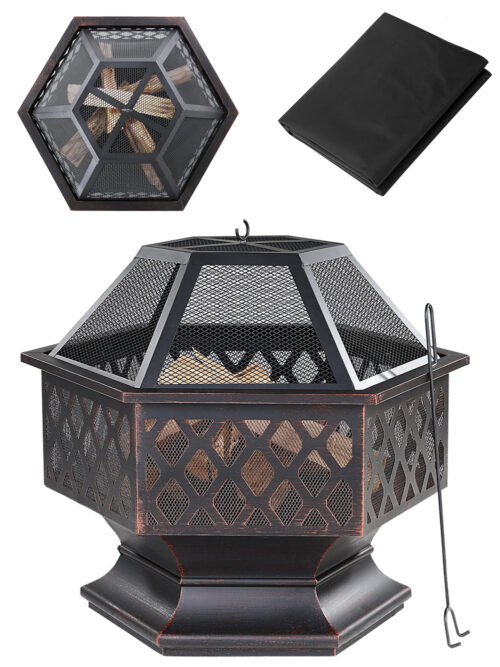 de_107446a_7.jpg Focar hexagonal 70x60,5x62,5cm, inclusiv capac