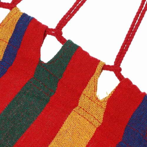 Hamac roșu 320x150cm cu franjuri