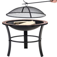 de_107791d_2.jpg Focar Fuoco Mosaic Steel Ø76cm