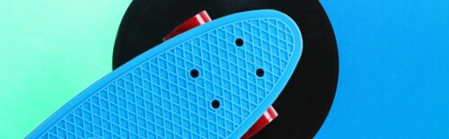 de_107857a_7.jpg Skateboard retro albastru/roșu
