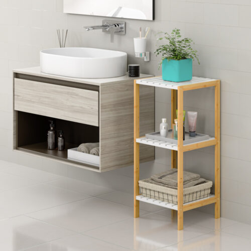 de_107919d_9.jpg Raft independent din bambus, alb, 80x33x34cm