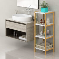 de_107920d_9.jpg Raft independent din bambus, alb, 110x33x34cm