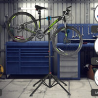 Suport pentru repararea bicicletelor, reglabil pe înălțime până la 30 kg