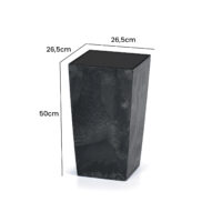 de_108512d_3.jpg Ghiveci de flori aspect beton antracit 26L
