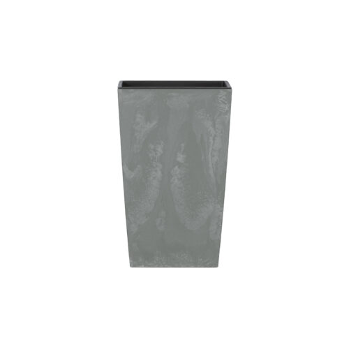 Ghiveci de flori cu aspect de beton gri 26L
