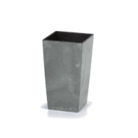 Ghiveci de flori cu aspect de beton gri 26L