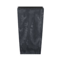 Ghiveci de flori aspect beton antracit 49L