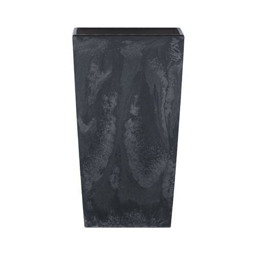Ghiveci de flori aspect beton antracit 49L