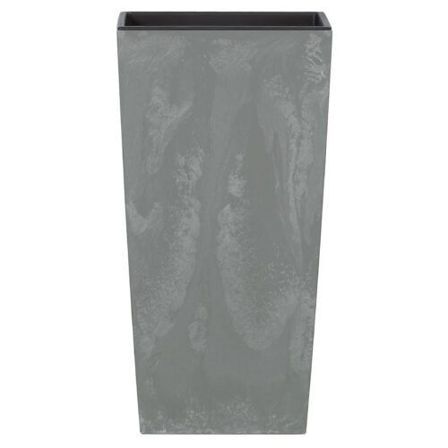 Ghiveci de flori cu aspect de beton gri 91L