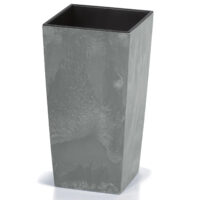 Ghiveci de flori cu aspect de beton gri 91L