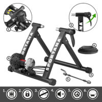 Aparat de antrenament pentru bicicletă cu role, până la 150 kg, magnetic