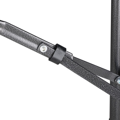 Bănci Malmö din ratan, set de 2, negre, 180 cm