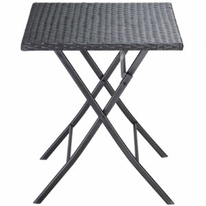 de_108667d_1.jpg Masă pliabilă din poliratan Rom neagră 75x65x65cm