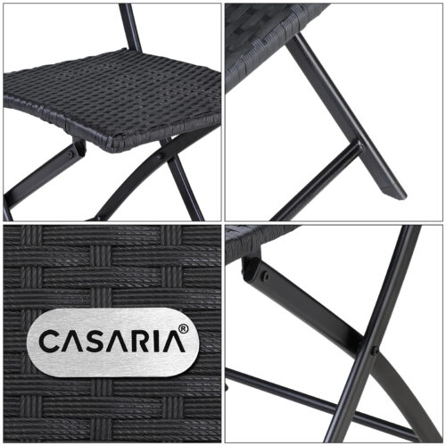 de_108668d_4.jpg Scaun pliant din poliratan Rome, set de 2, negru