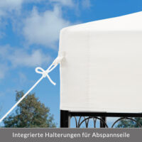 Pavilion cremă Lorca 3x3m protecție UV 50+