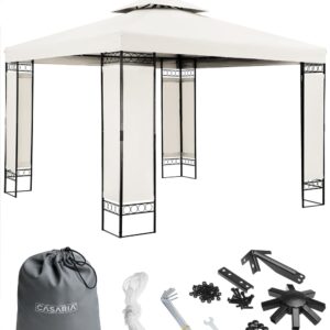 Pavilion cremă Lorca 3x3m protecție UV 50+