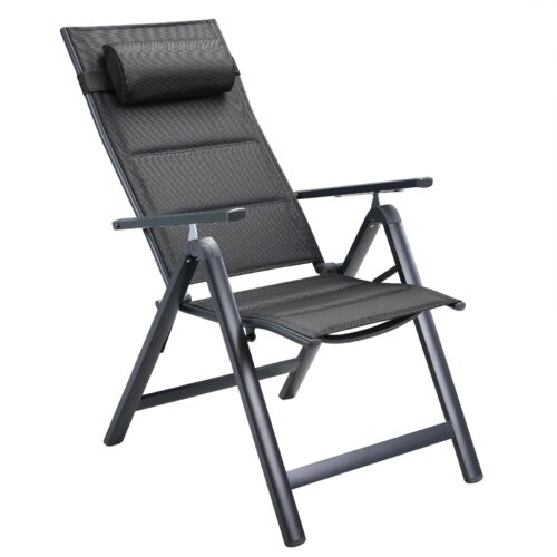 de_108766d_5.jpg Scaun de grădină pliabil cu spătar înalt Bern Premium, set de 2, aluminiu antracit, tapițat și reglabil