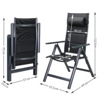 de_108766d_8.jpg Scaun de grădină pliabil cu spătar înalt Bern Premium, set de 2, aluminiu antracit, tapițat și reglabil