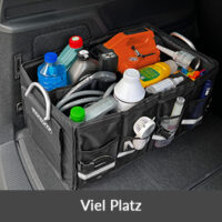 Organizator portbagaj, negru, 60x35x30cm