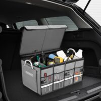 Organizator portbagaj gri 60x35x30cm