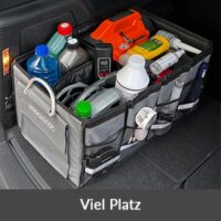 Organizator portbagaj gri 60x35x30cm