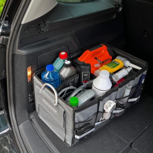 Organizator portbagaj gri 60x35x30cm