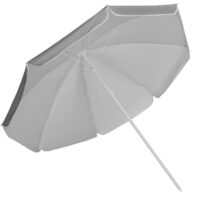 Umbrelă Crete Antracit 200 cm Protecție UV 50+ Funcție de înclinare