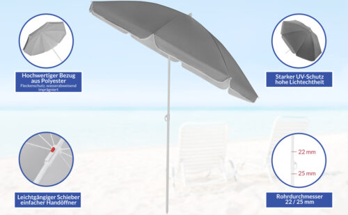 de_108912a_2.jpg Umbrelă de soare Cyprus, antracit, 180 cm, protecție UV 50+, funcție de înclinare