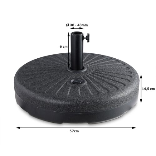 Suport pentru umbrele antracit Ø57cm