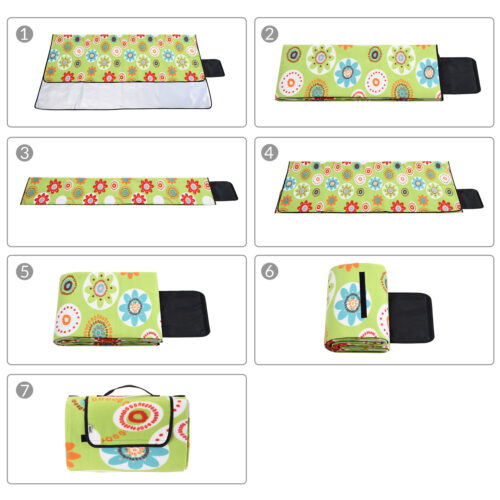 Pătură de picnic cu flori, 2x2m