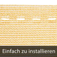 Paravan de intimitate pentru balcon, bej, 1,4x10m