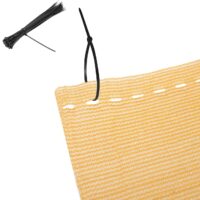 Paravan de intimitate pentru balcon, bej, 1,4x10m