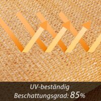 Paravan de intimitate pentru balcon, bej, 1,4x10m