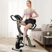 Bicicletă de fitness pliabilă Eagle 3 cu senzori de puls