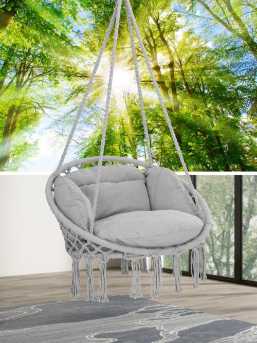 de_109254a_7.jpg Scaun suspendat, gri deschis, 80x60x140cm