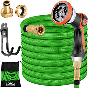 Furtun de grădină verde, flexibil 15 m